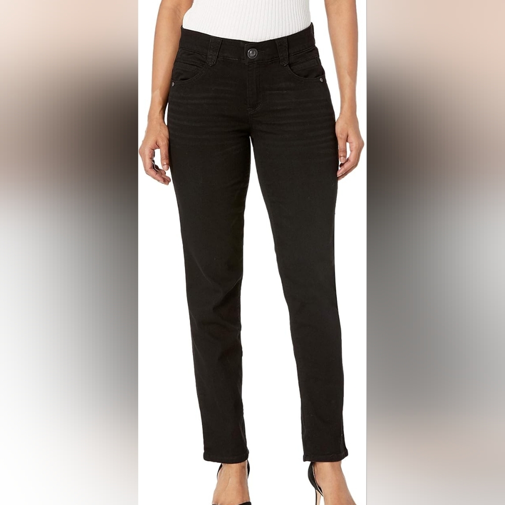 Democracy ab-solution straight leg black jeans